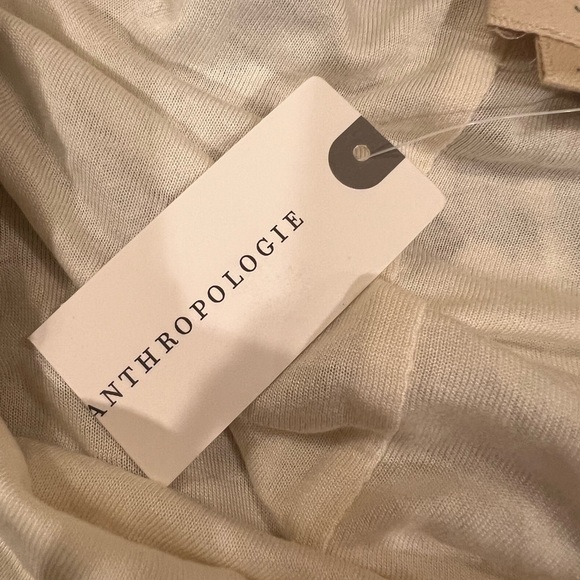 Anthropologie Top Vanessa Virginia Floral Knotted Scoop Neck Tank Size XS NWT - Picture 9 of 14